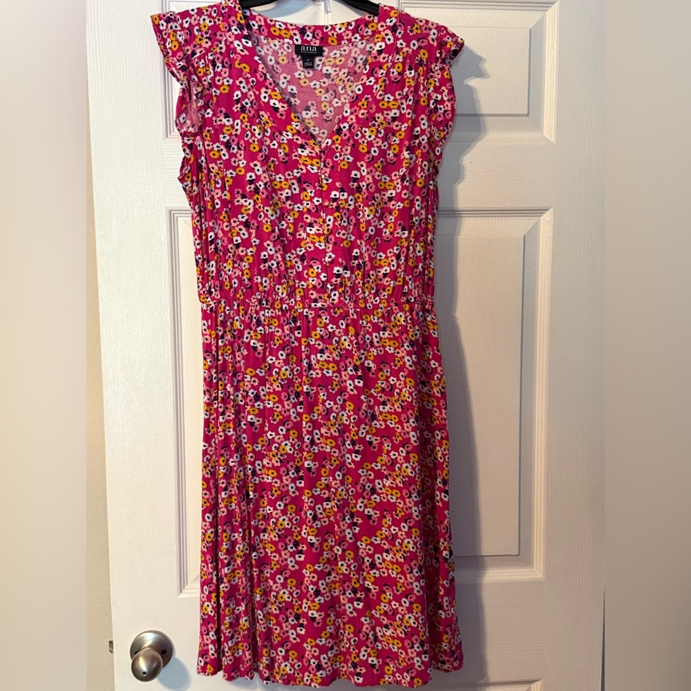 a.na. Floral Pink Dress